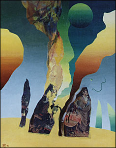 Mantulin Michael. Landscape with elephant